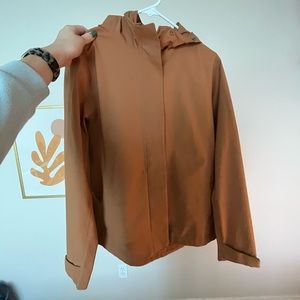 Sleek Uniqlo rain jacket